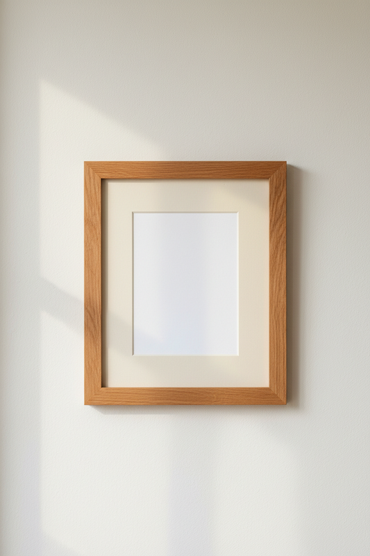 Frame No. 4 Oak Picture Frame