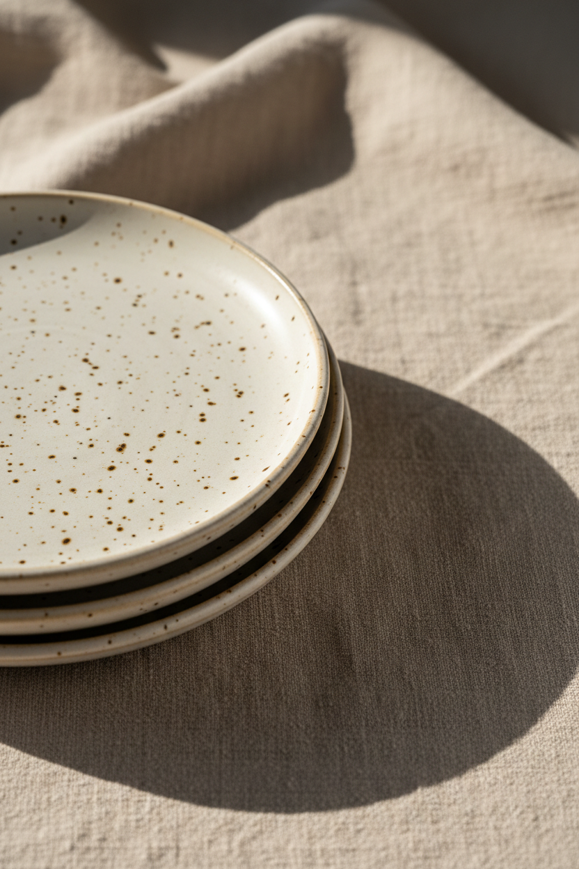 Terra Speckled Dinner Plate Set
