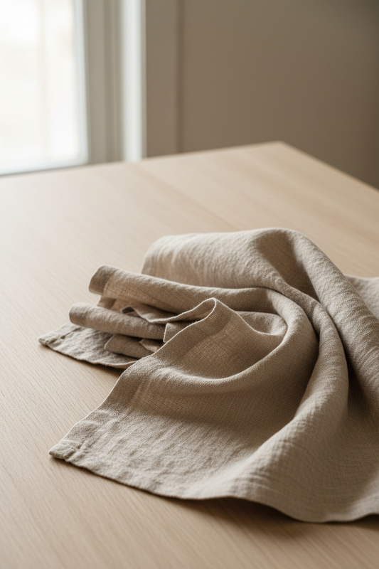 Vela Linen Napkin Set, Set of 6